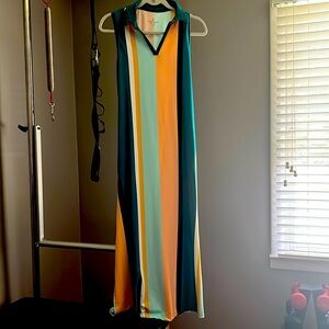 New without tags CuddlDuds size xs maxi dress w/pockets!